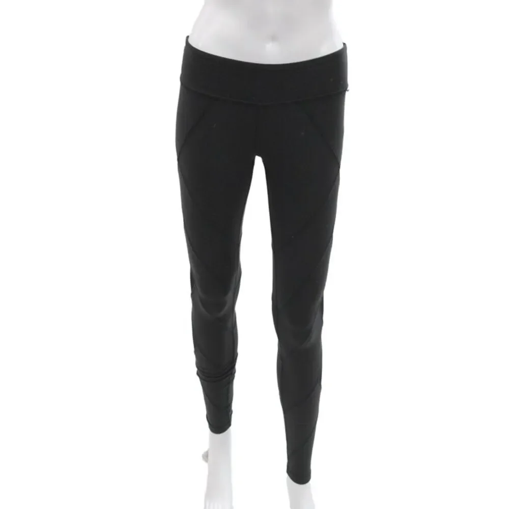 Beyond Yoga Womens Black Ankle Leggings Supplex Geometric Athleisure Size XS